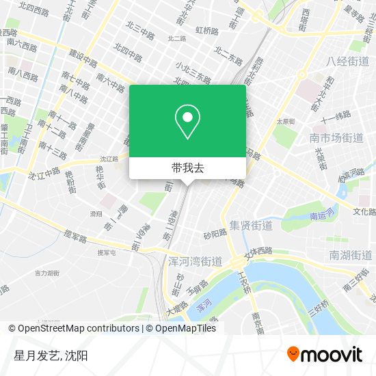 星月发艺地图