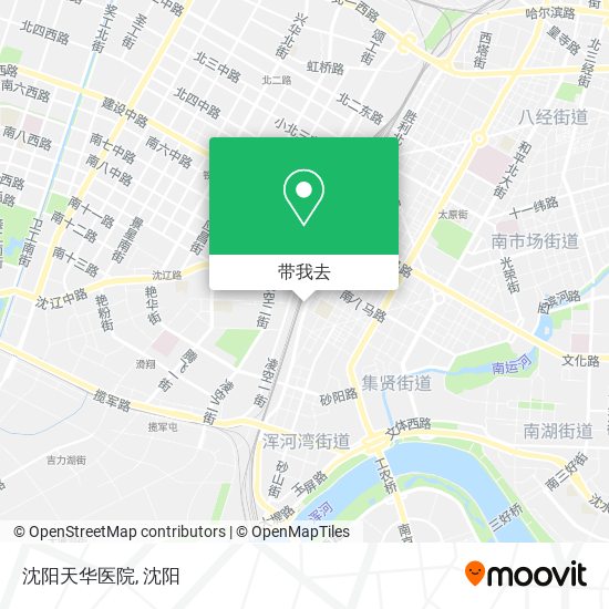 沈阳天华医院地图
