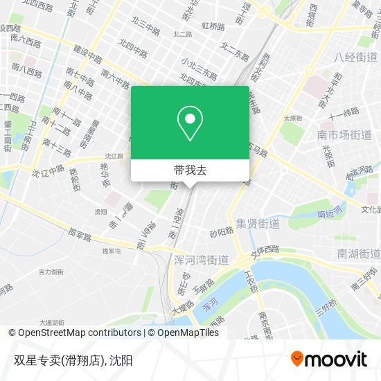双星专卖(滑翔店)地图