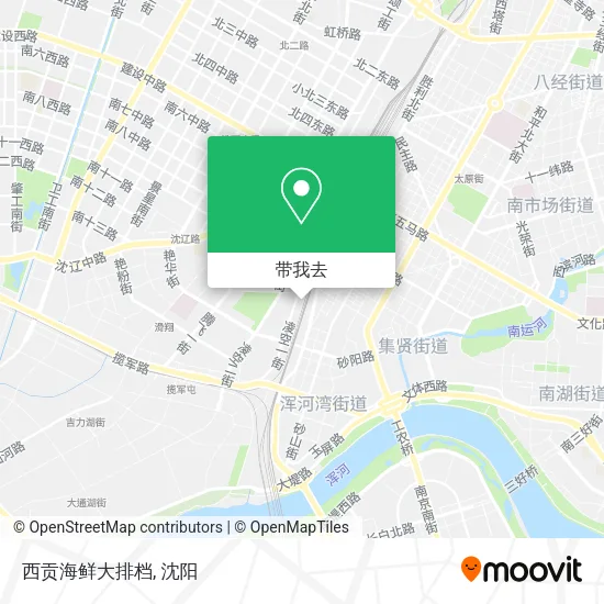 西贡海鲜大排档地图