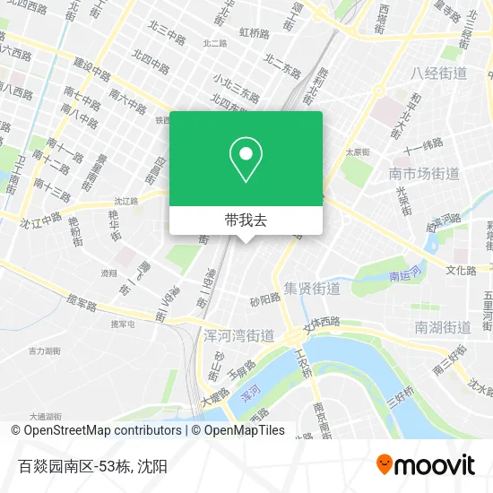 百燚园南区-53栋地图
