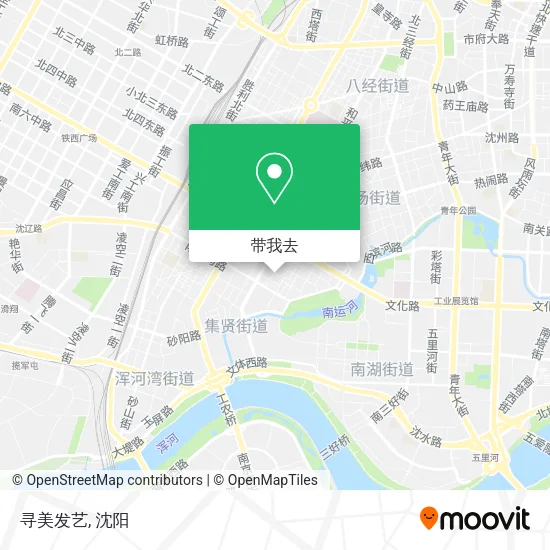 寻美发艺地图