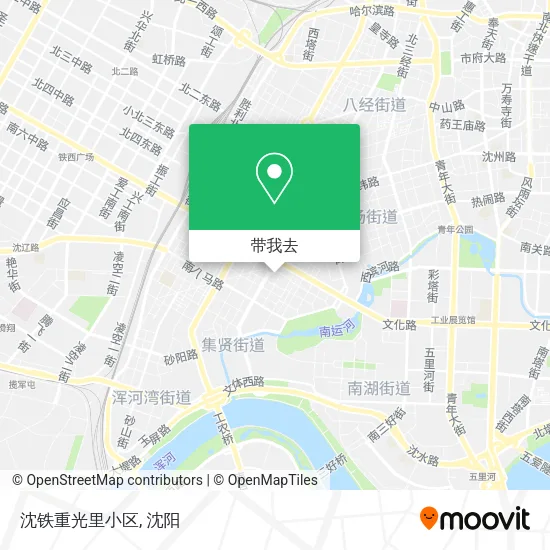 沈铁重光里小区地图