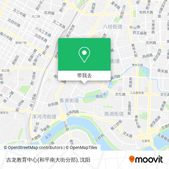 吉龙教育中心(和平南大街分部)地图