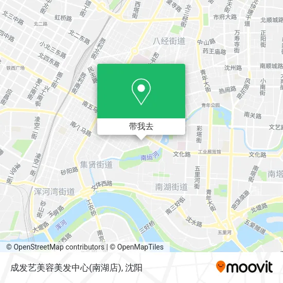 成发艺美容美发中心(南湖店)地图