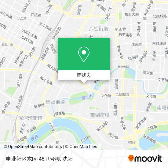 电业社区东区-45甲号楼地图