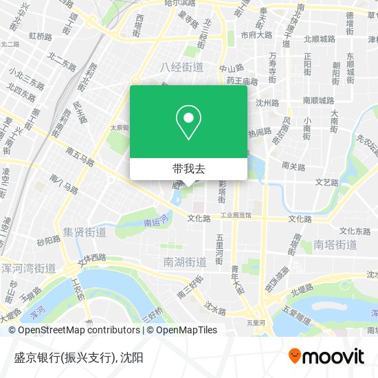 盛京银行(振兴支行)地图