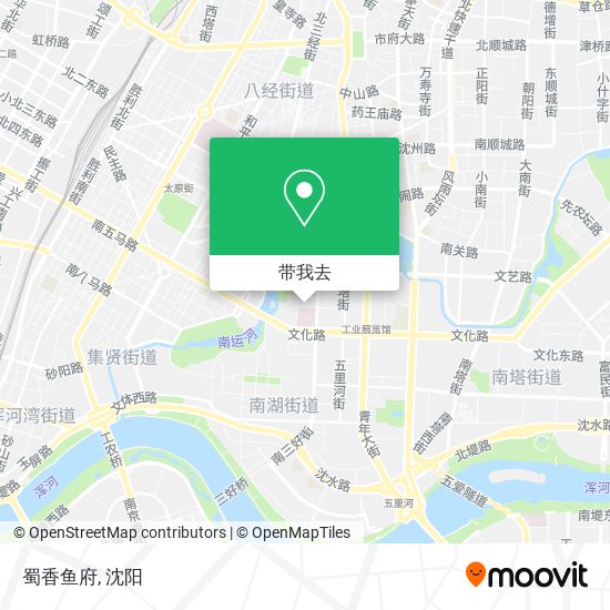 蜀香鱼府地图