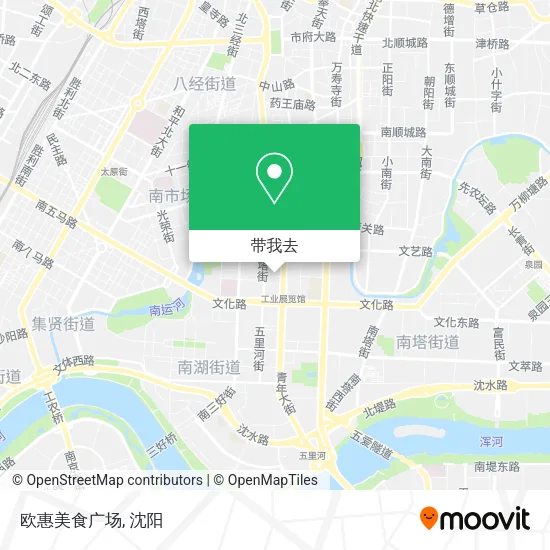 欧惠美食广场地图