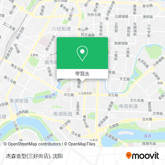 杰森造型(三好街店)地图