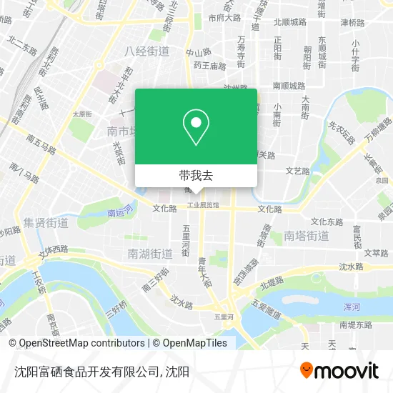 沈阳富硒食品开发有限公司地图