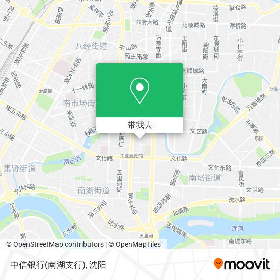 中信银行(南湖支行)地图