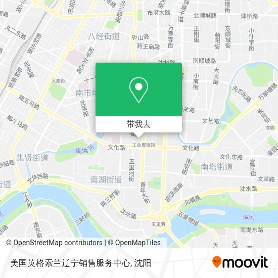 美国英格索兰辽宁销售服务中心地图
