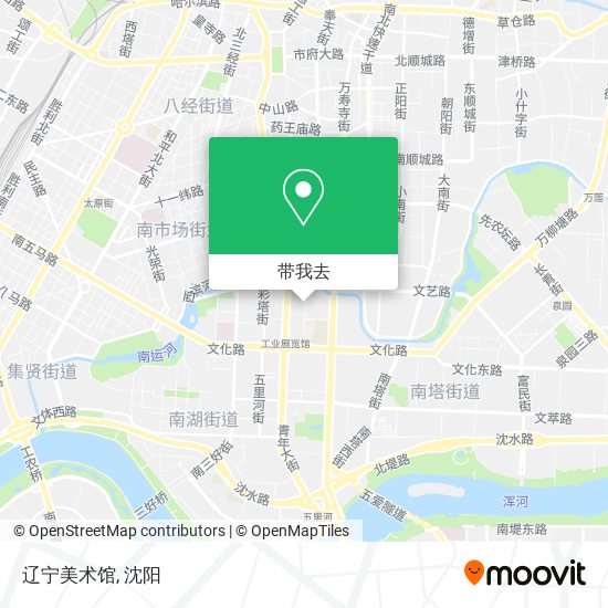 辽宁美术馆地图