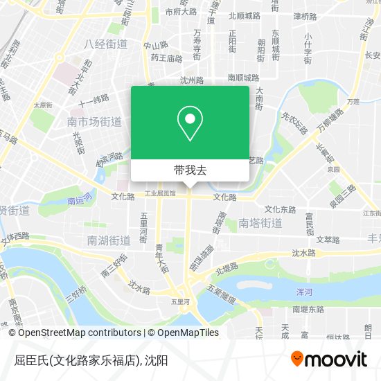 屈臣氏(文化路家乐福店)地图