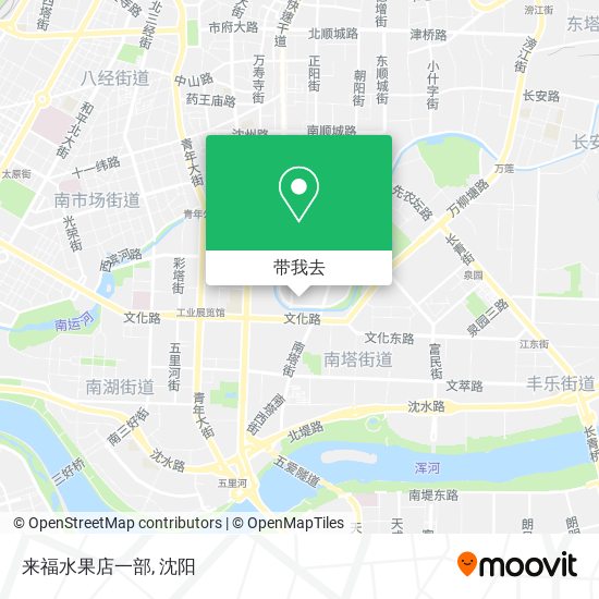 来福水果店一部地图