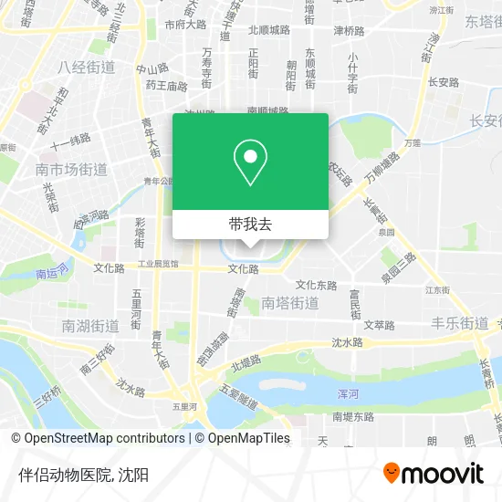 伴侣动物医院地图
