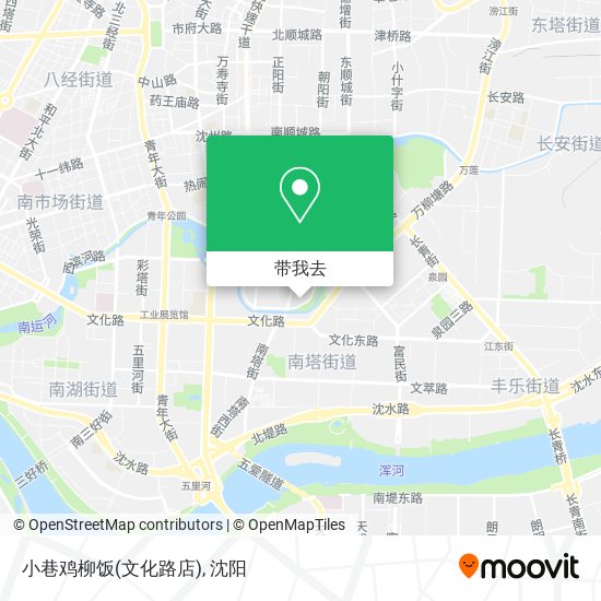 小巷鸡柳饭(文化路店)地图