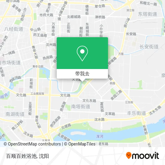 百顺百姓浴池地图