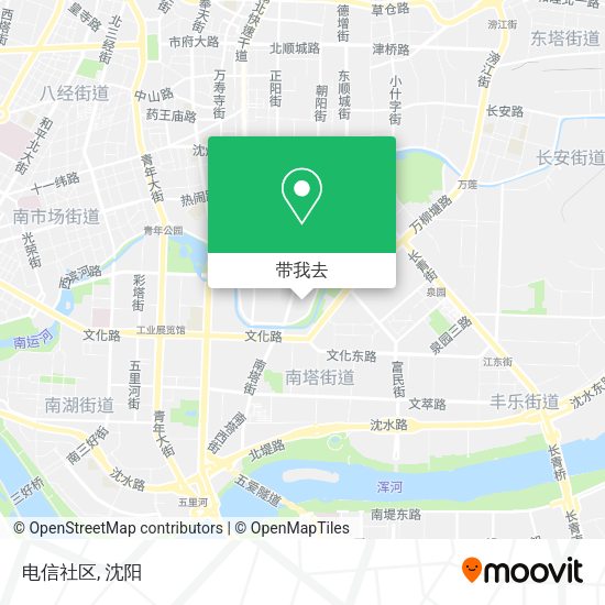 电信社区地图
