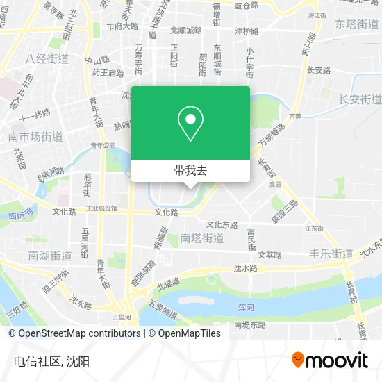 电信社区地图