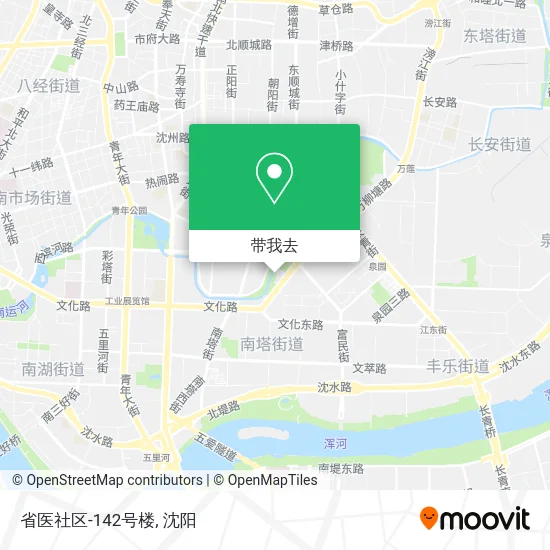 省医社区-142号楼地图