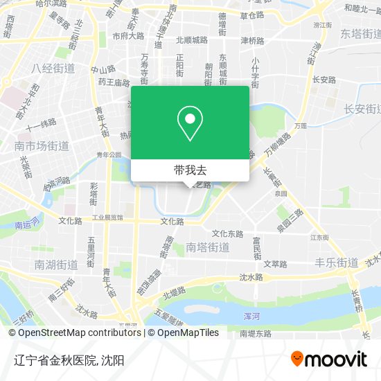 辽宁省金秋医院地图