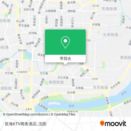 世海KTV商务酒店地图