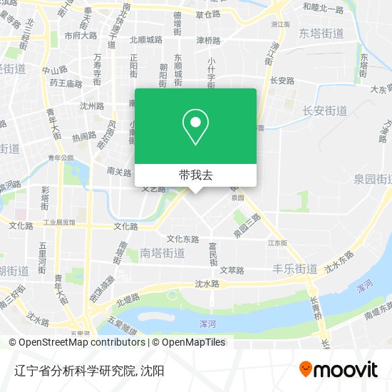 辽宁省分析科学研究院地图