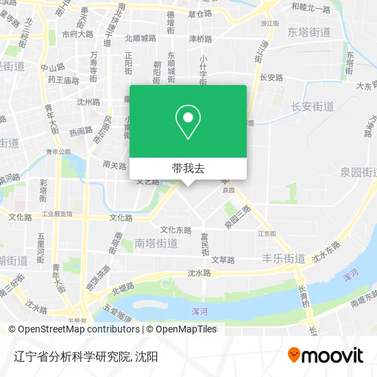 辽宁省分析科学研究院地图