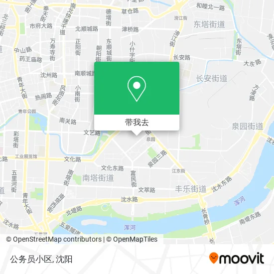 公务员小区地图