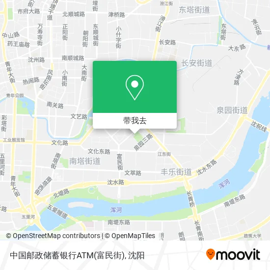 中国邮政储蓄银行ATM(富民街)地图