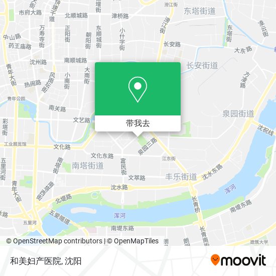 和美妇产医院地图