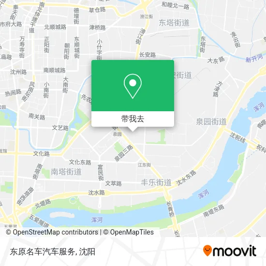 东原名车汽车服务地图