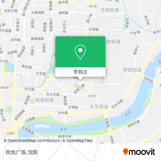 民悦广场地图