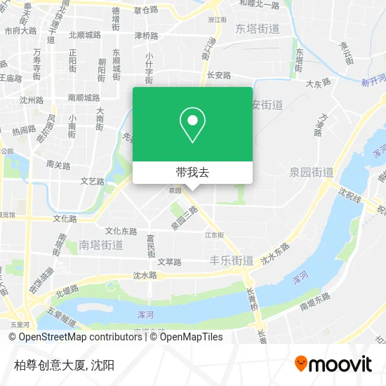 柏尊创意大厦地图