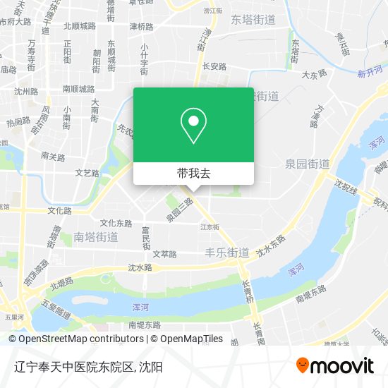 辽宁奉天中医院东院区地图