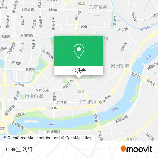 山海堂地图