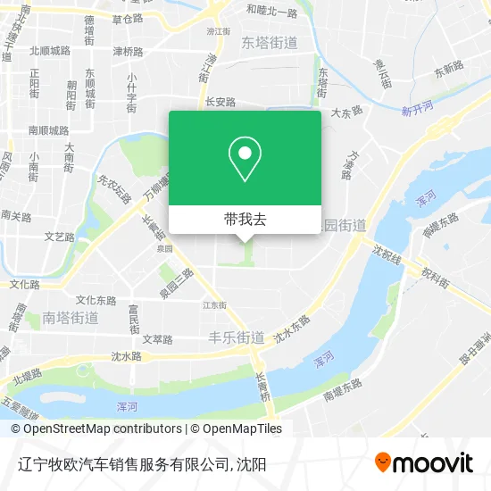 辽宁牧欧汽车销售服务有限公司地图
