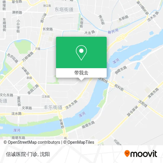 信诚医院-门诊地图