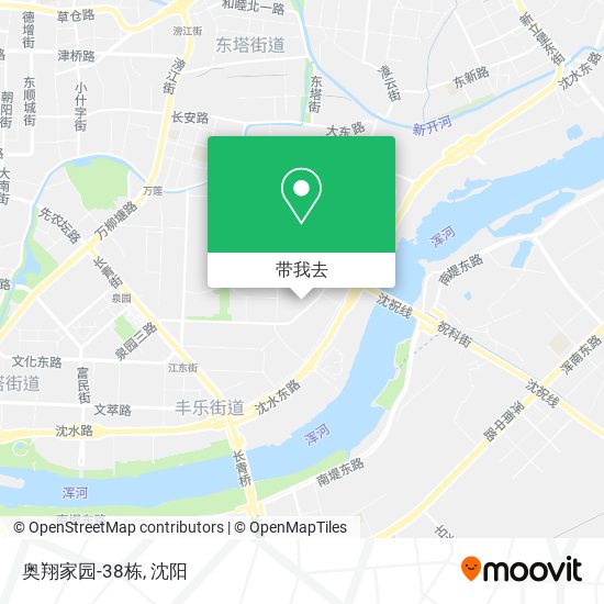 奥翔家园-38栋地图