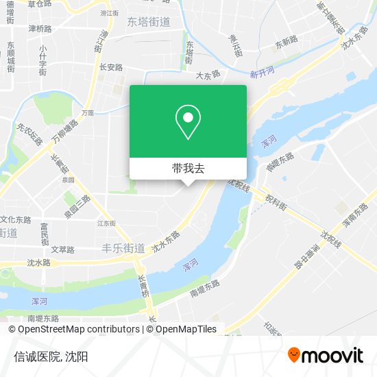 信诚医院地图