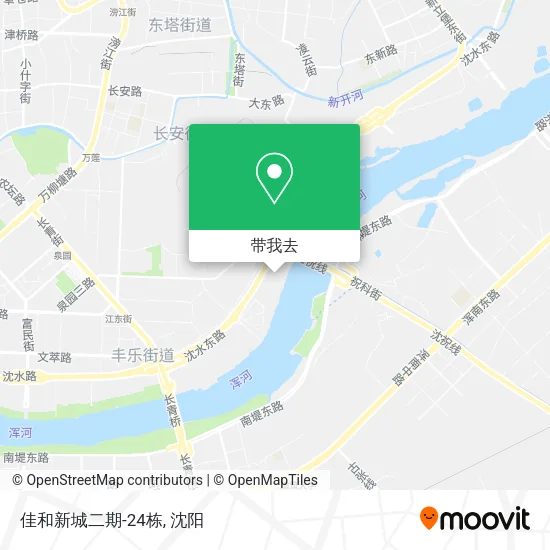 佳和新城二期-24栋地图