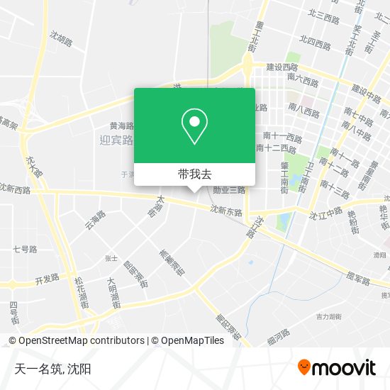 天一名筑地图