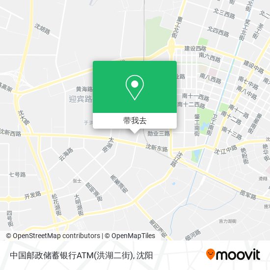中国邮政储蓄银行ATM(洪湖二街)地图
