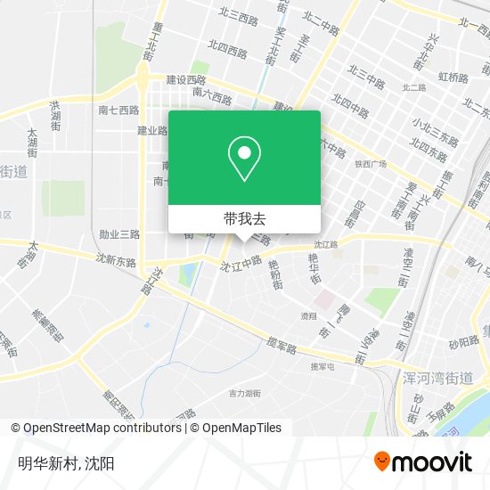 明华新村地图