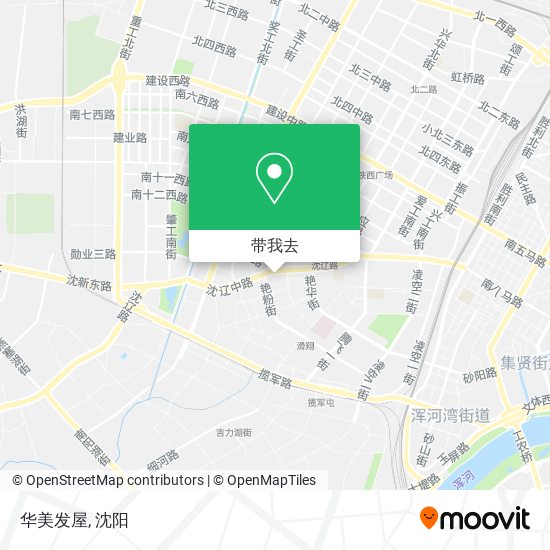 华美发屋地图