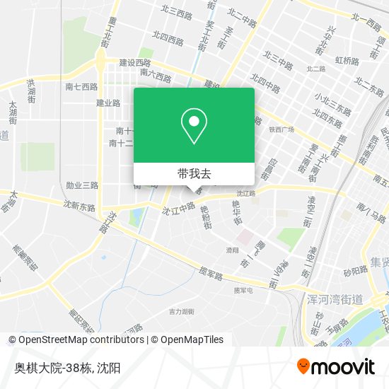 奥棋大院-38栋地图