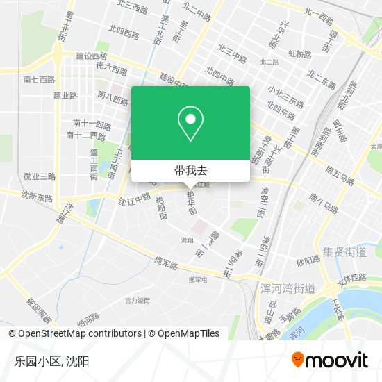 乐园小区地图