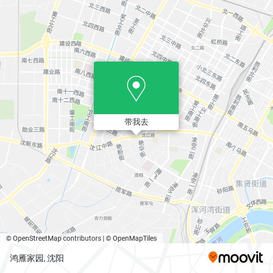 鸿雁家园地图
